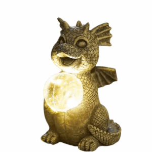 Garden Decor Statues: Front Patio Balcony Yard Art Lawn Ornaments Porch Outdoor outside Decorations (Dragon)