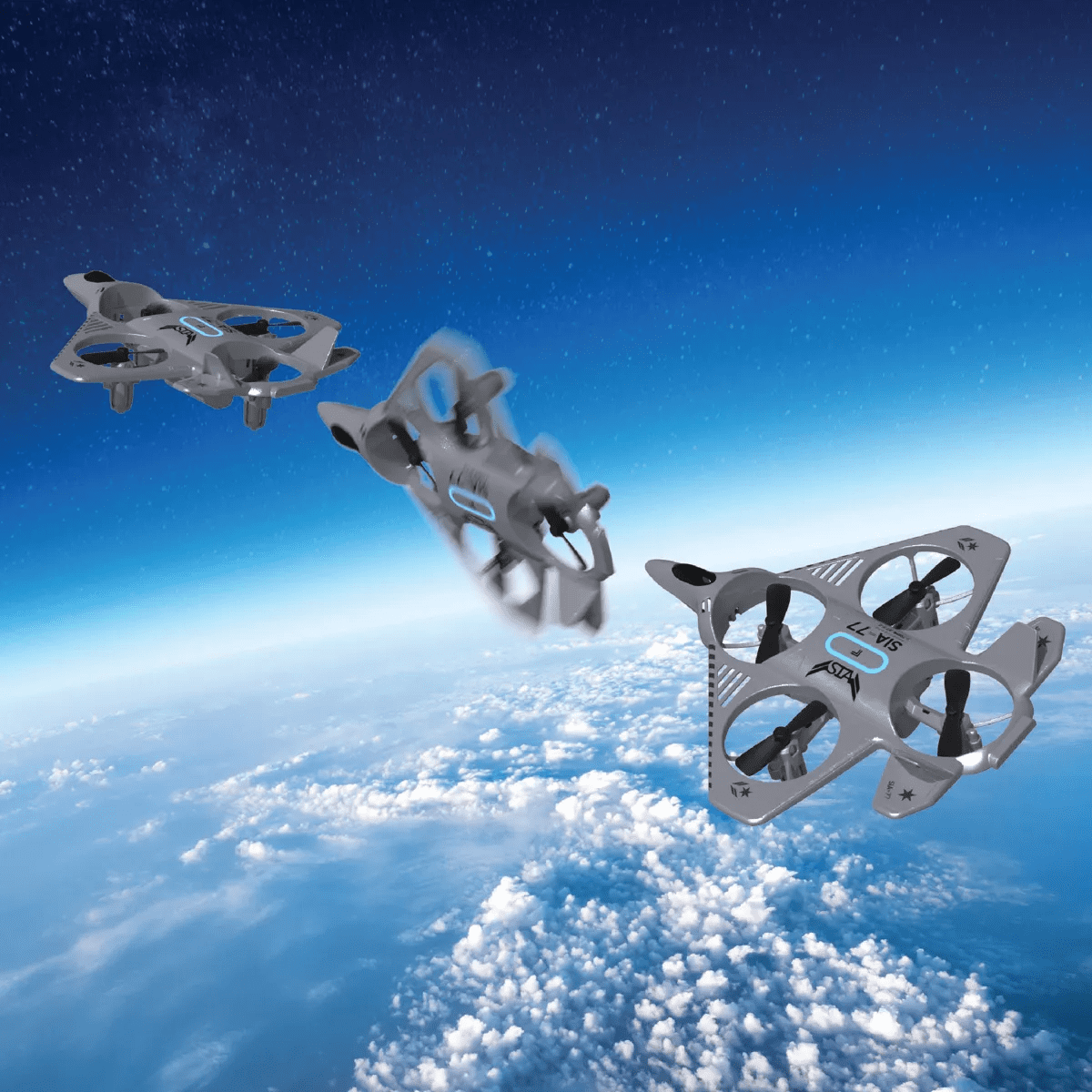 Sharper Image Thunderbolt Jet X Mini Drone: Remote Control, Beginner Level, Indoor/Outdoor Use, 5-Minute Flight Time - Image 5