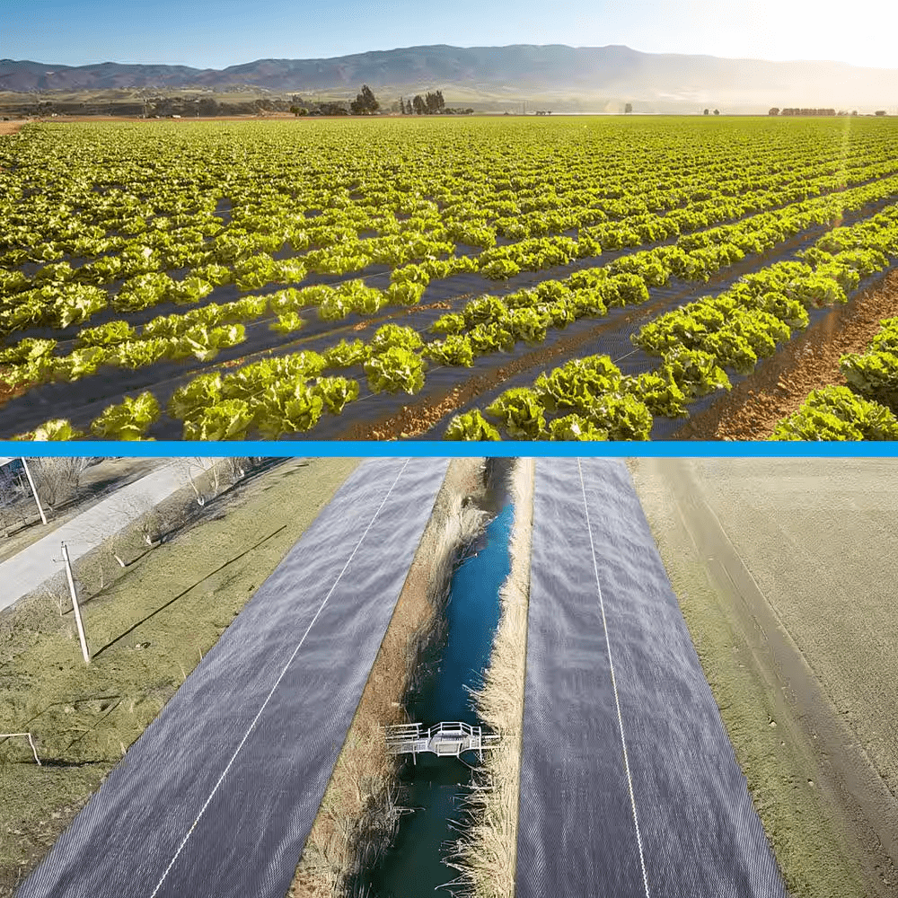 6 Ft. X 300 Ft. Weed Barrier Landscape Fabric with U-Shaped Securing Pegs, Heavy-Duty Block Gardening Mat Weed Control - Image 9