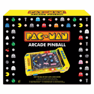 Ambassador Games: Pac-Man Arcade Pinball - Light & Sound Tabletop Game, Ages 6+
