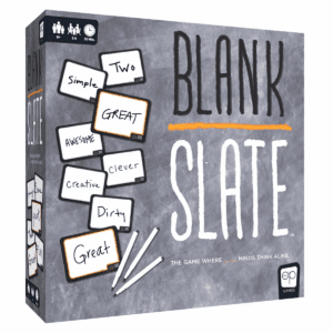 Blank Slate Board Game: the Op Games Party & Problem Solving Game, 3-8 Players, 30 Min Play Time, Includes Paper & Markers