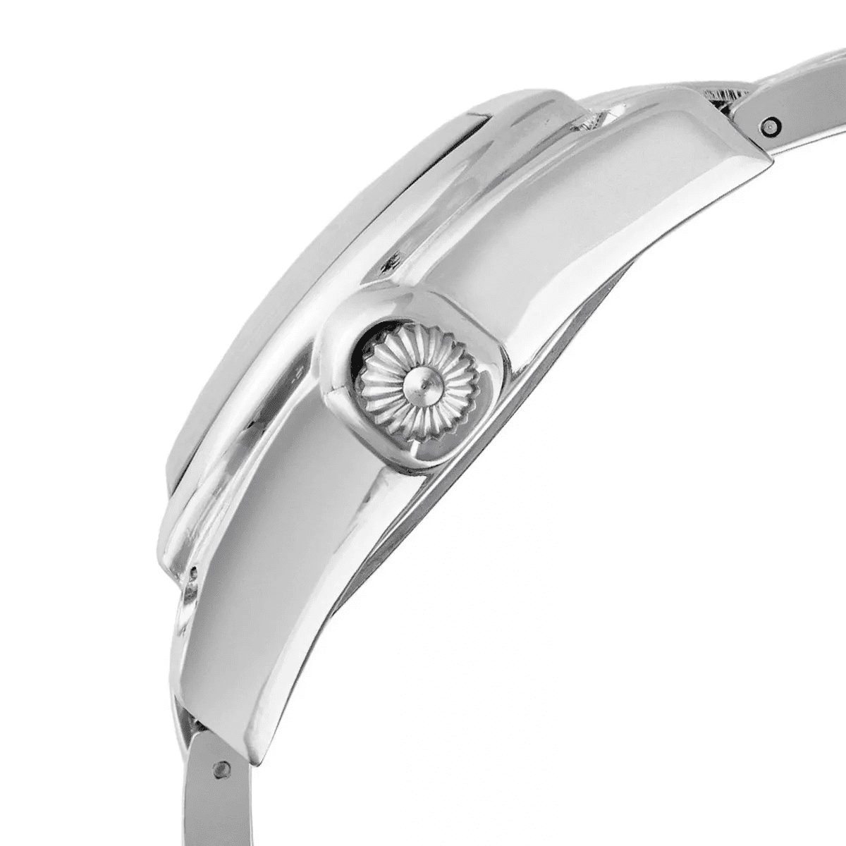 Peugeot Women'S Silver Status Bracelet Watch 36X33Mm Barrel Shape Roman Dial - Image 3