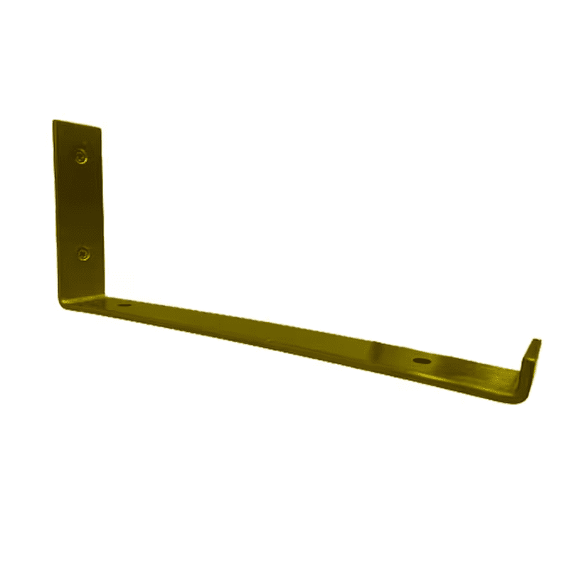 12.4-In L X 5.24-In W X 1.46-In D Black Shelf Bracket - Image 9