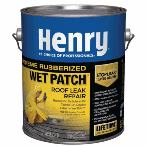 209XR Extreme Rubberized Wet Patch Black Roof Leak Repair Sealant 0.90 Gal.