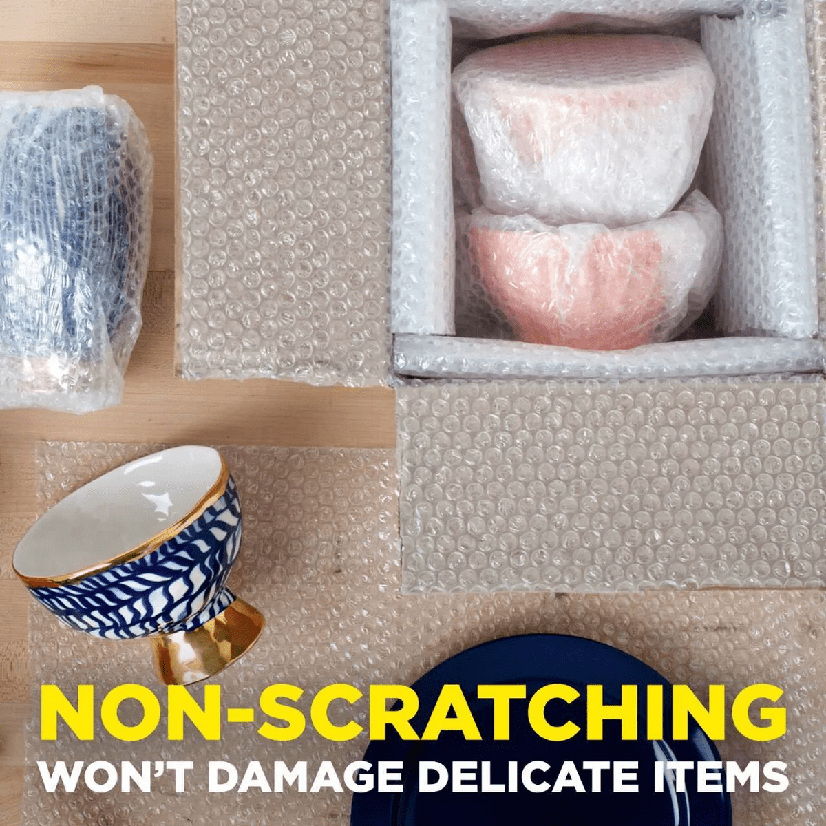 Scotch 20 Sq Ft 16" X 15' Cushion Wrap Perforated Clear - Image 4