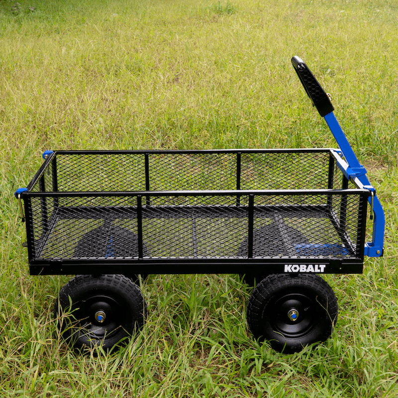 Heavy-Duty 6-Cu Ft Steel Yard Cart - Image 15