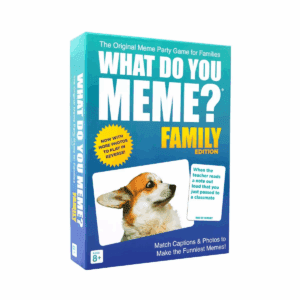 What Do You Meme? Family Edition Game: Creative Thinking Card Party for 3+ Players