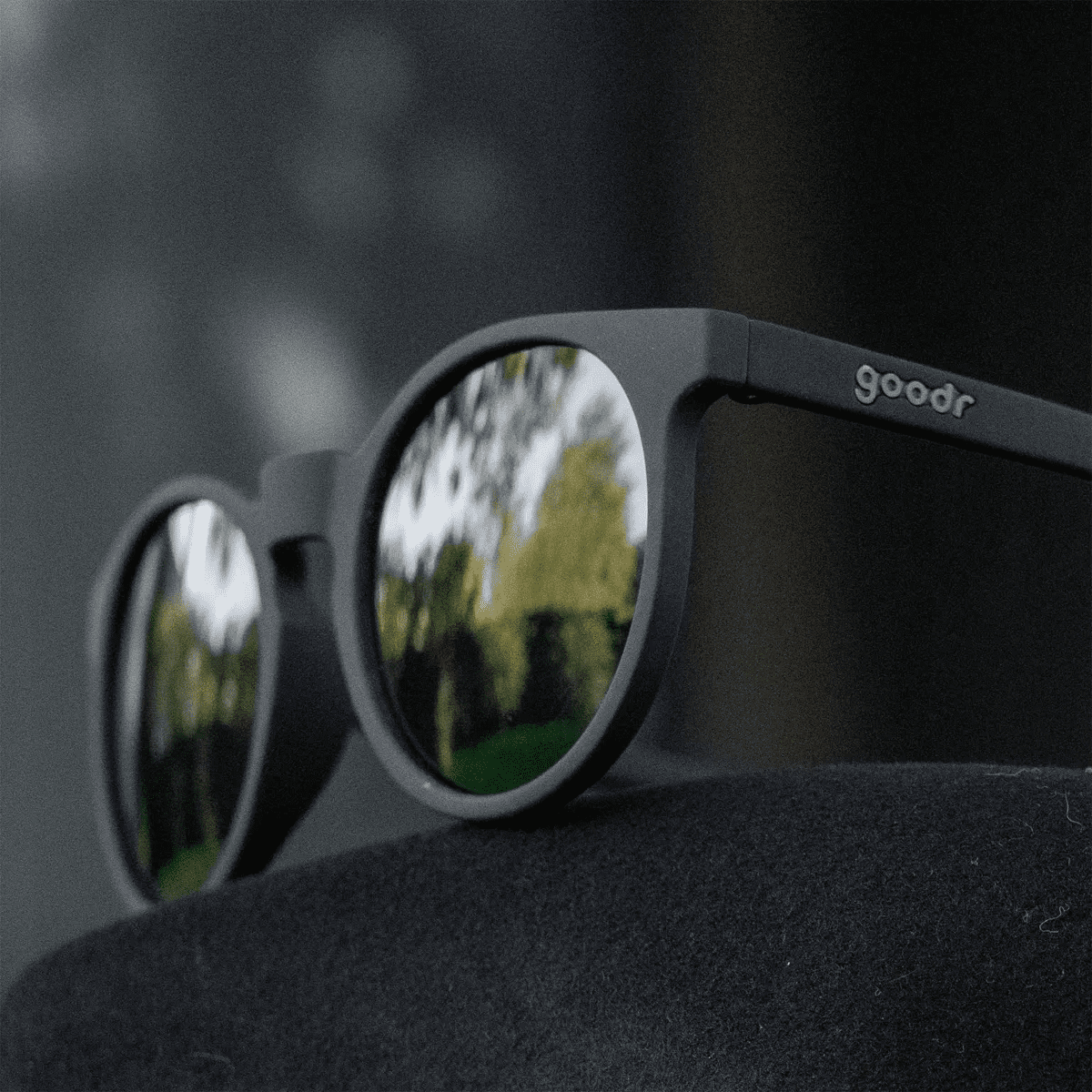 Goodr It'S Not Black It'S Obsidian Circle G round : Polarized Plastic Lenses, One Size Fits Most - Image 4