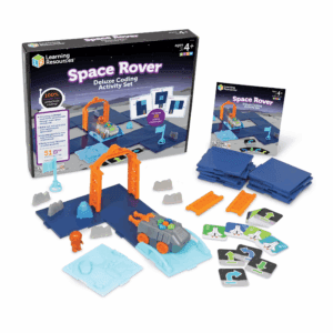Space Rover Deluxe Coding Activity Set - Robotics for Kids, Ages 4+