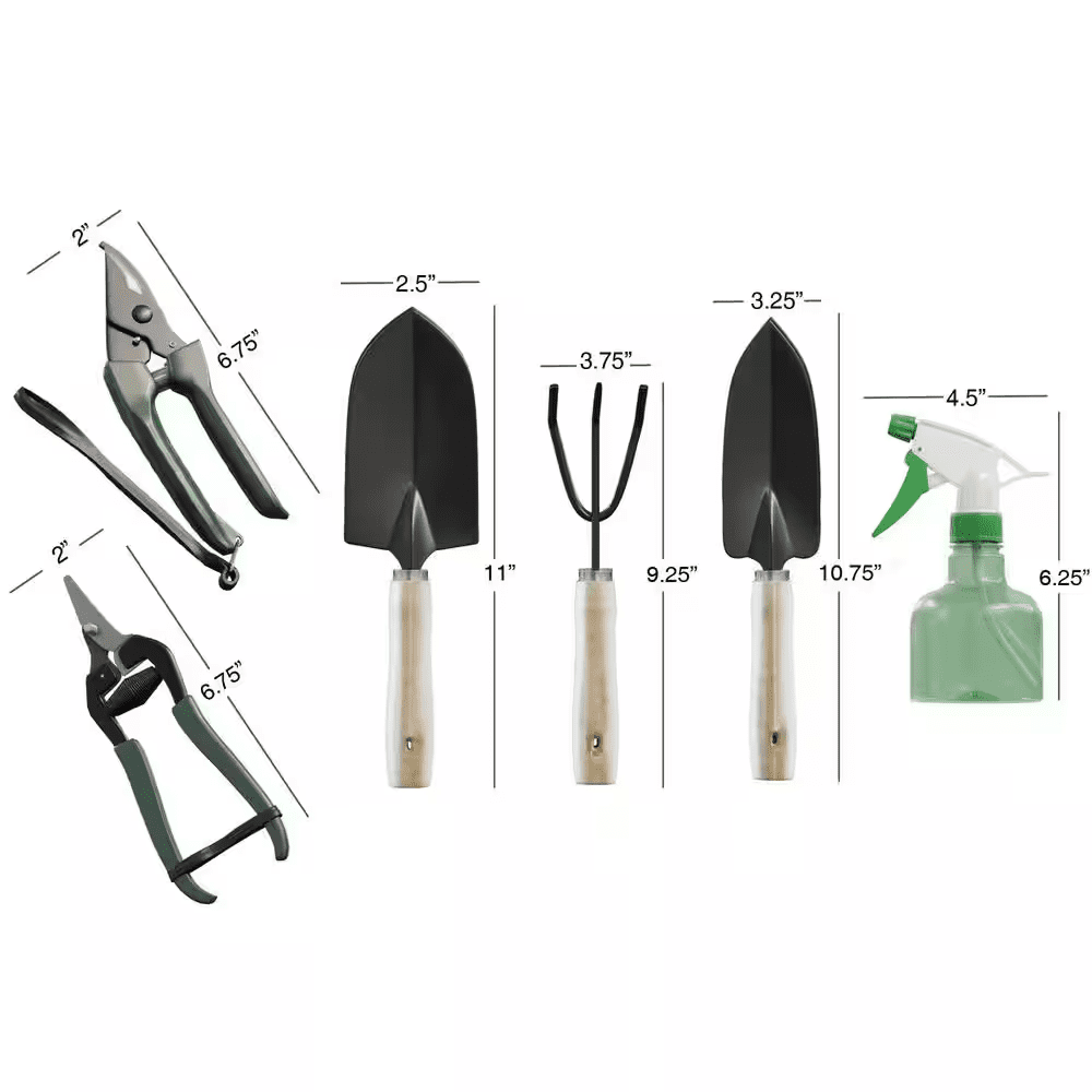 8.25 In. Garden Tool and Tote Set (8-Piece) - Image 5