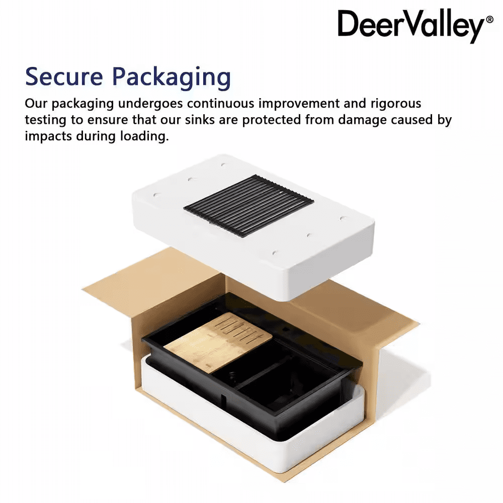 Workstation 33 In. 1-Hole Drop-In Quartz Composite Single Bowl Kitchen Sink in Matte Black with Accessories - Image 4