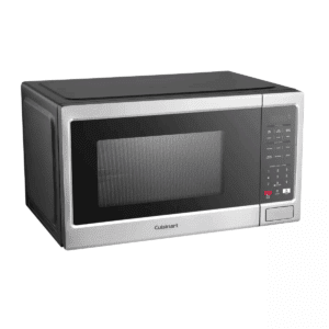 Cuisinart 1.1 Cu Ft Microwave Oven: Countertop, 1000W, 11 Power Levels, Digital Display, Child Lock, Black