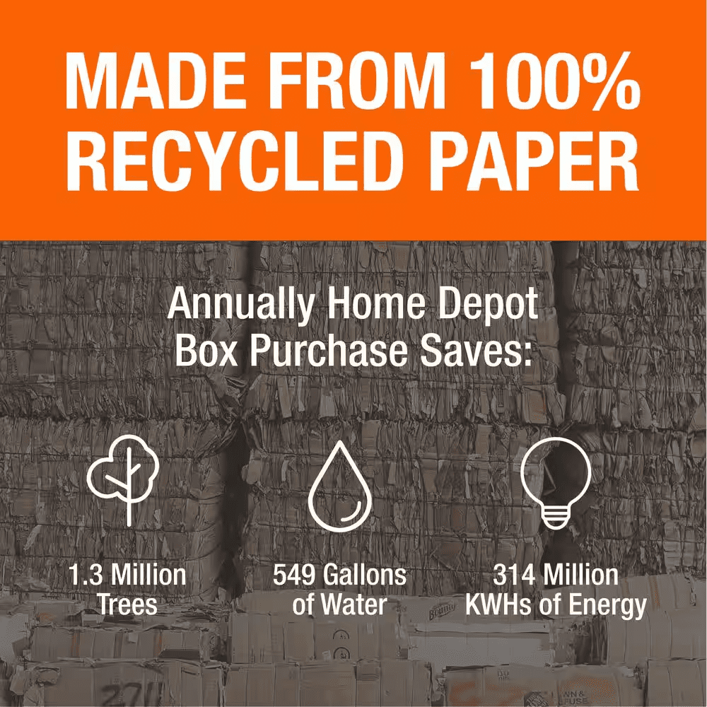 26 In. L X 16 In. W X 15 In. D Heavy-Duty Large Moving Shipping and Packing Box with Handles - Image 10