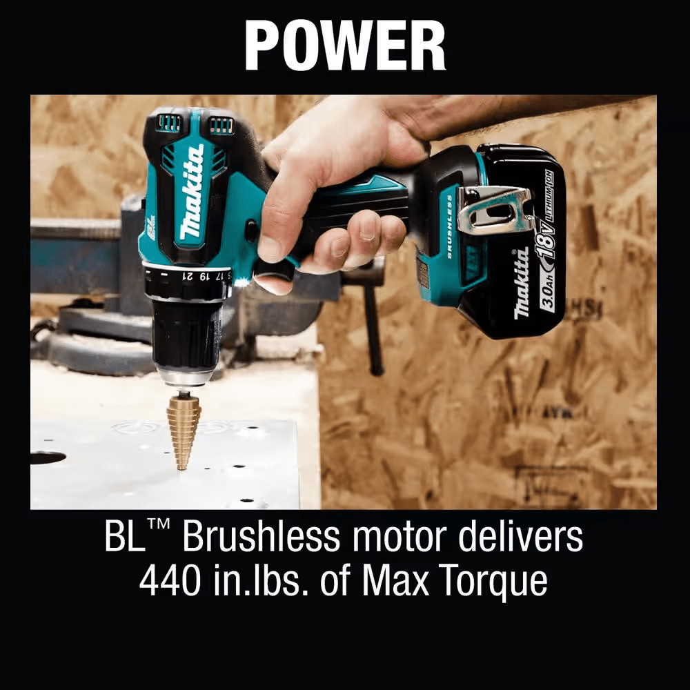 18V LXT Lithium-Ion Brushless Cordless 1/2 In. Driver-Drill Kit, 3.0Ah - Image 10