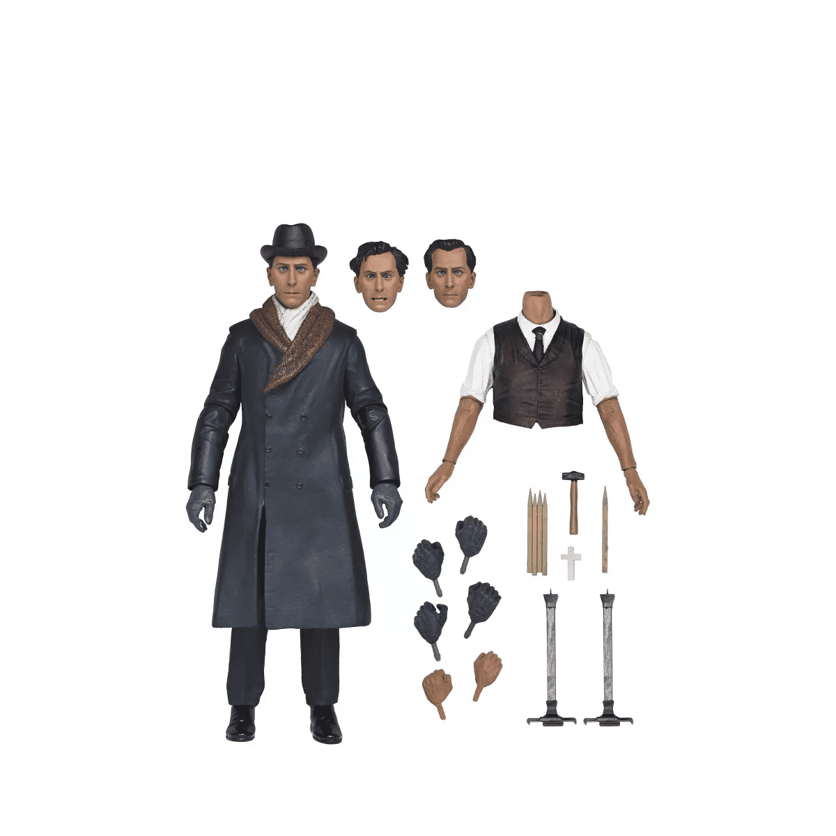 NECA Hammer Films 7" Scale Horror of Dracula 1958 Van Helsing Action Figure