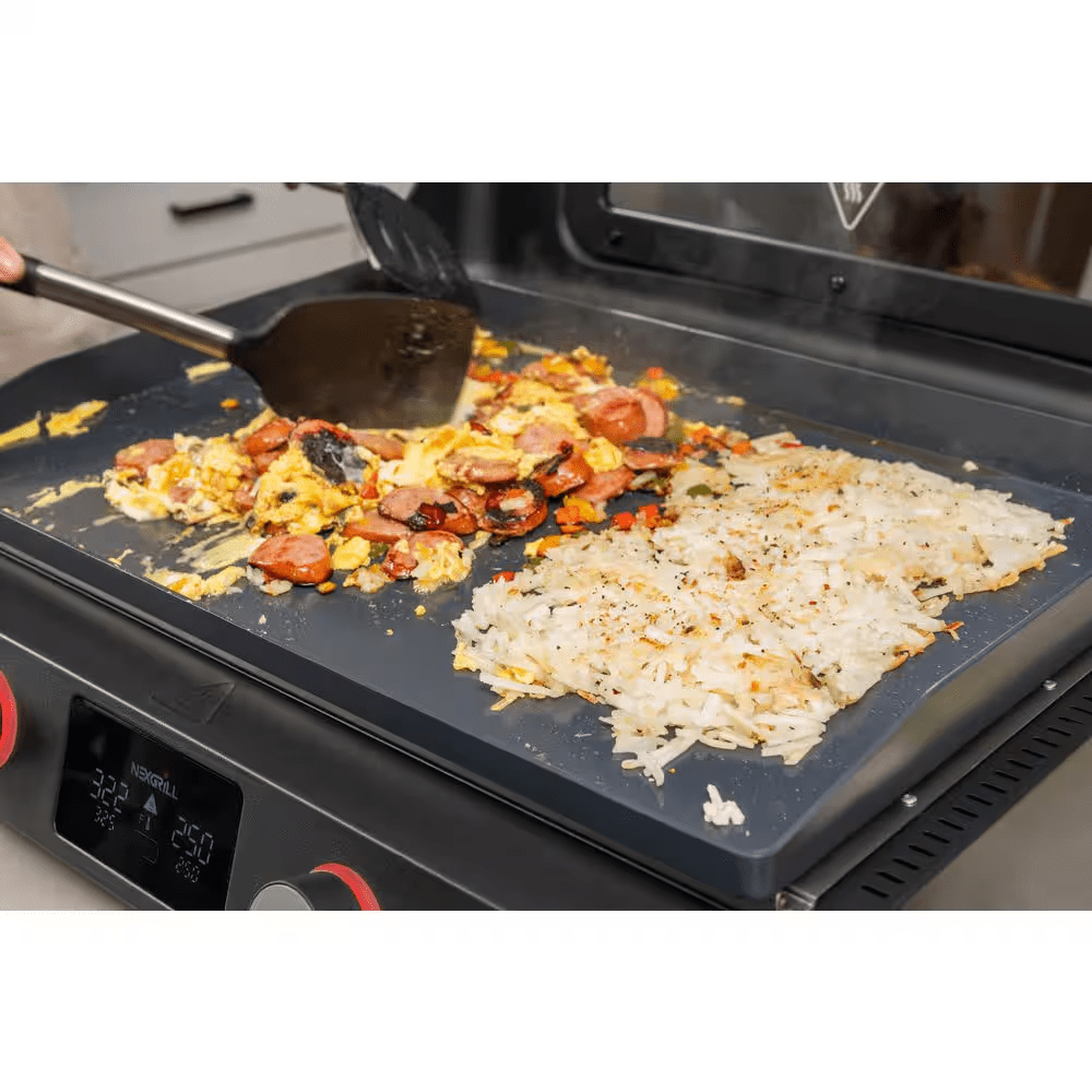 Fuse 400 22 In. Tabletop Electric Grill Griddle in Black - Image 6