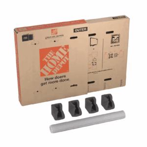 Heavy-Duty Large Adjustable TV and Picture Moving Shipping and Packing Box with Handles (2 Pack)