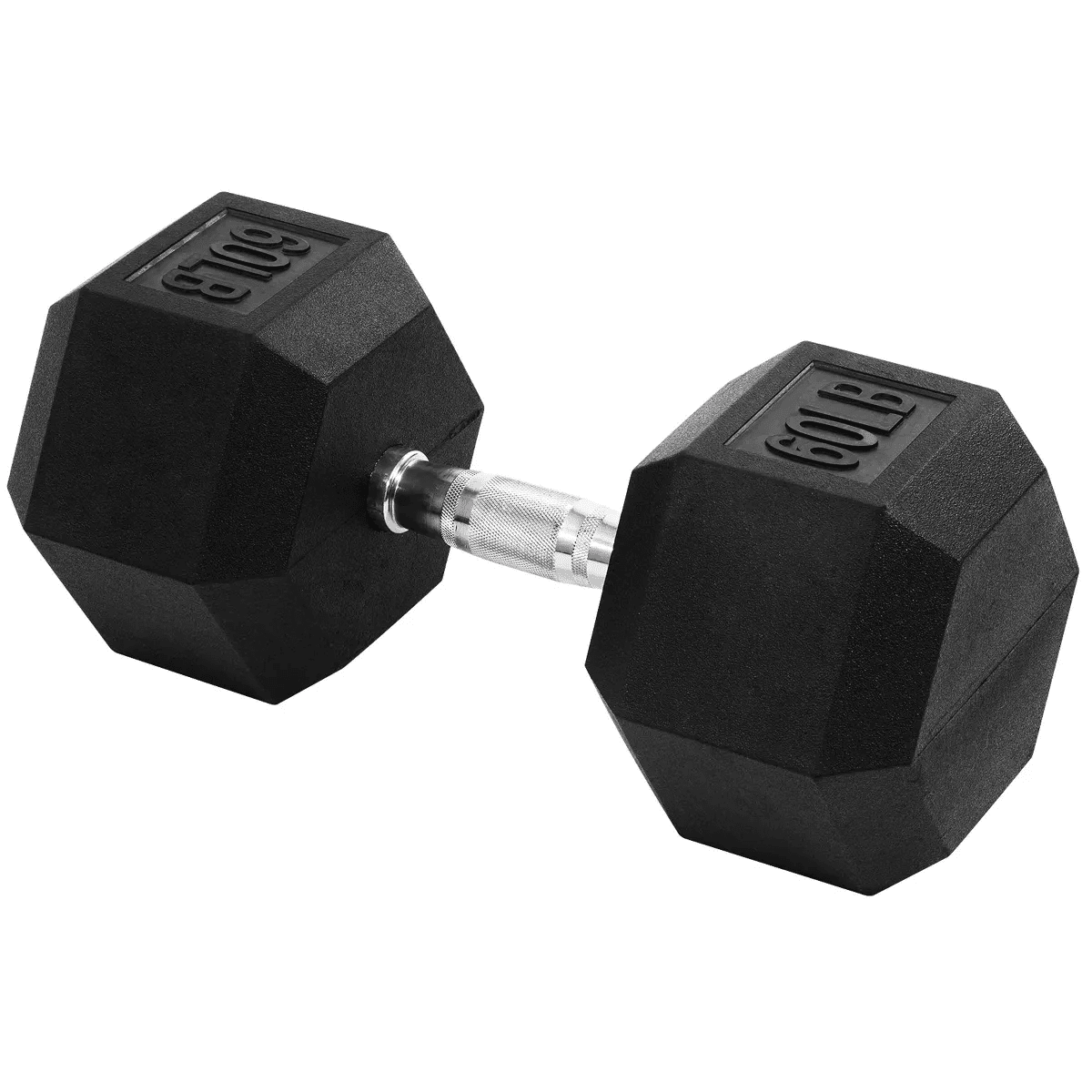 Signature Fitness Hex Dumbbells Non-Slip Free Weights Full Body Strength Training Home Gym Workout Equipment Set - Image 12