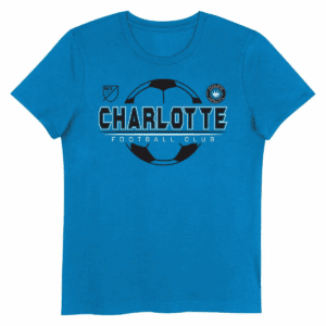 MLS Charlotte FC Girls' Short Sleeve Crew Neck T-Shirt