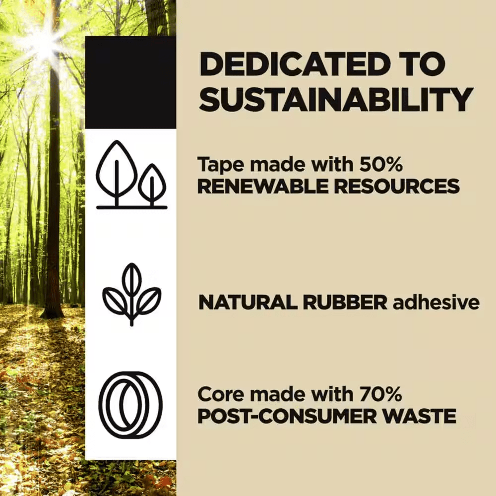 Scotch 0.94 In. X 60.1 Yds. Multi-Surface Contractor Grade Tan Masking Tape (1 Roll) - Image 9