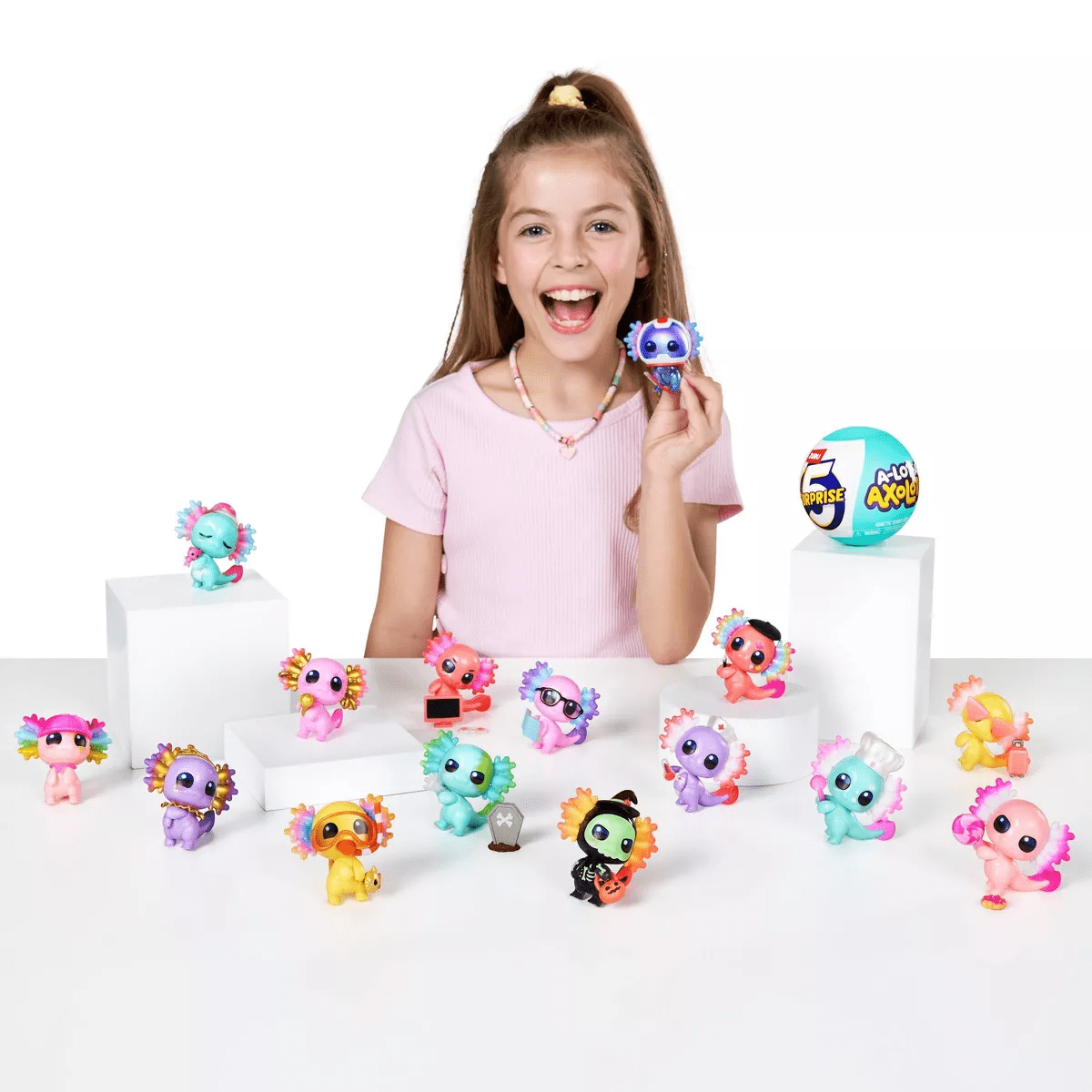 5 Surprise A-Lot-A Axolotls Mini Figure - Image 9