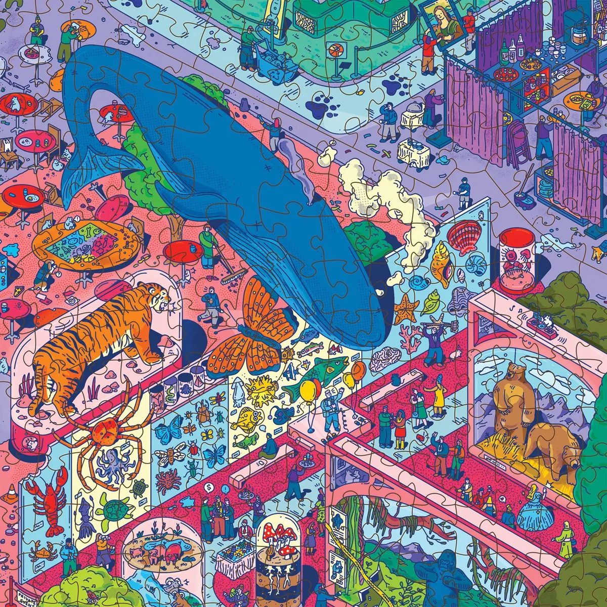 Magic Puzzle Company the Awakened Artifacts Jigsaw Puzzle - 1000Pc: Develops Memory & Fine Motor Skills, Collage Theme - Image 3