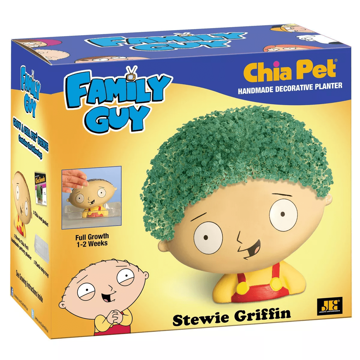 JEI Chia Pet Family Guy - Stewie Griffin Action Figure - Image 6