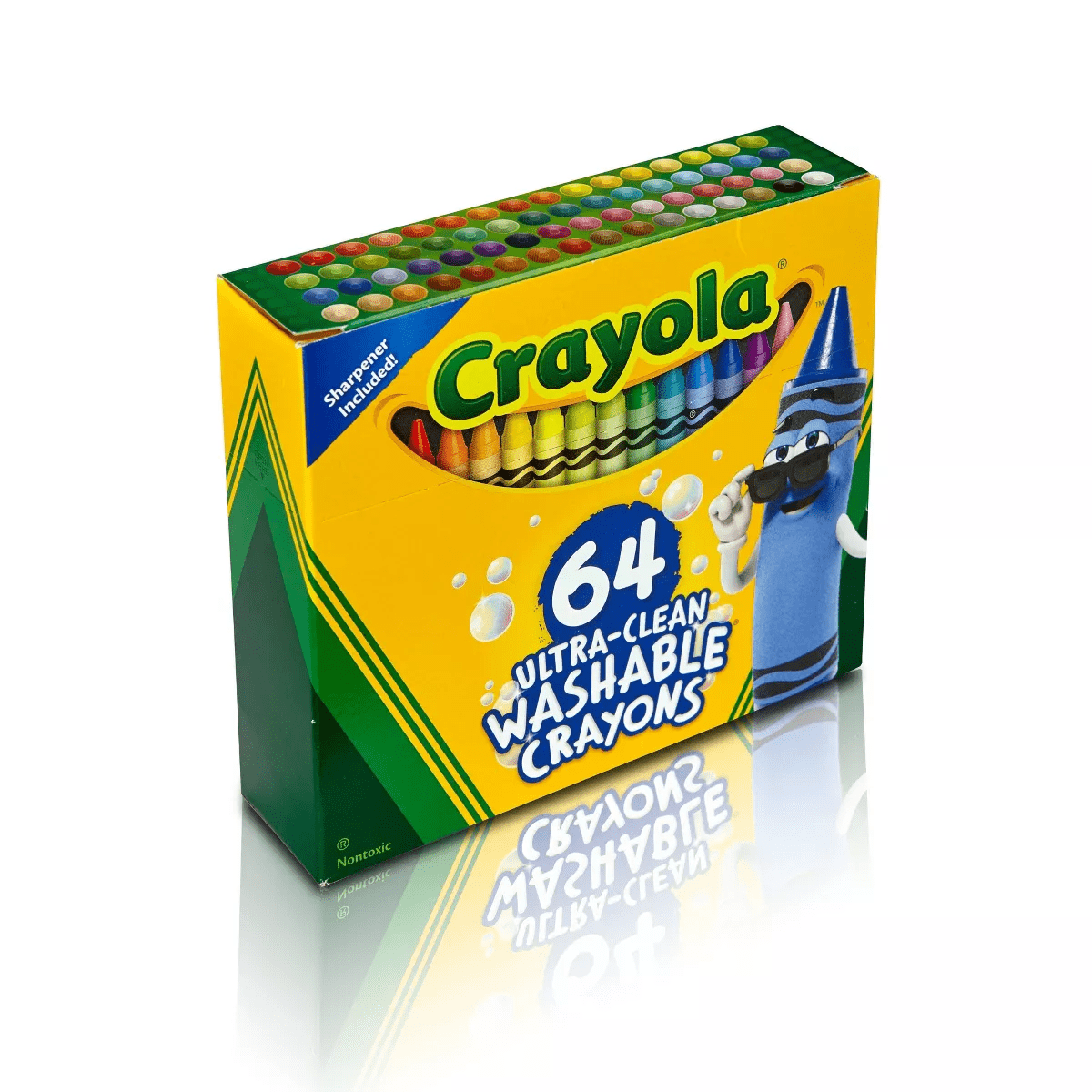 Crayola 64Ct Ultra Clean Washable Crayons Art Classroom Must Haves for Teachers Kids School Supplies Coloring Gift Ages 3+ - Image 3