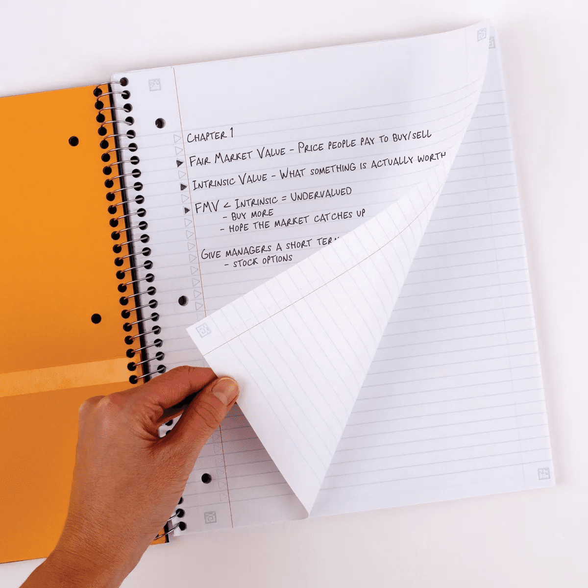 Five Star 1 Subject 100Pg College Ruled Spiral Notebook (Colors May Vary): School Supplies, Perforated, 3 Hole Punched - Image 3
