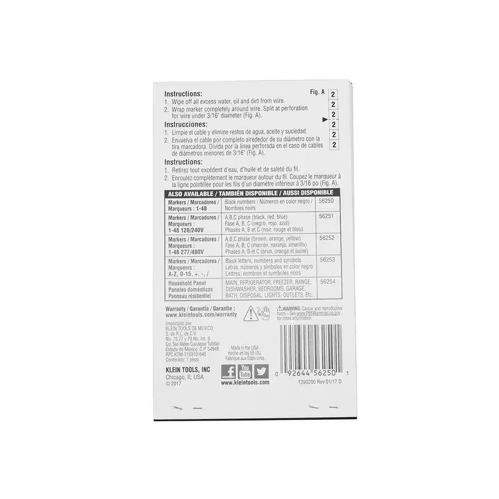 Wire Marker Book, 1-48 - Image 9