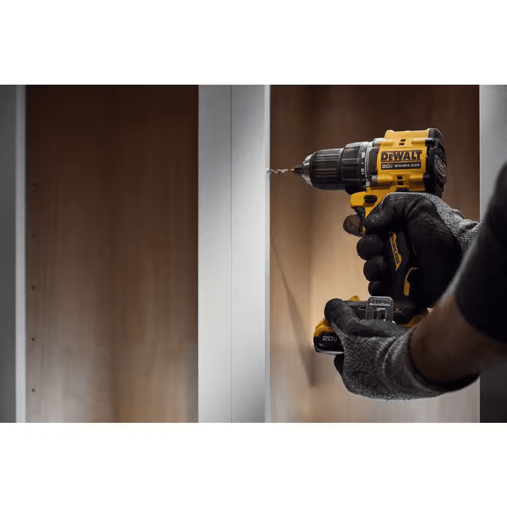 ATOMIC 20V Lithium-Ion Cordless Compact 1/2 In. Drill/Driver Kit and Bluetooth Speaker with 2Ah Battery, Charger and Bag - Image 8