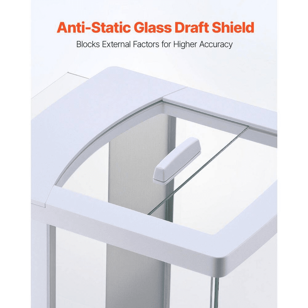 Analytical Balance 120G X 0.001G High Precision Lab Scale, Digital Food Scale W/ Glass Draft Shield for Jewelry Pharmacy - Image 6