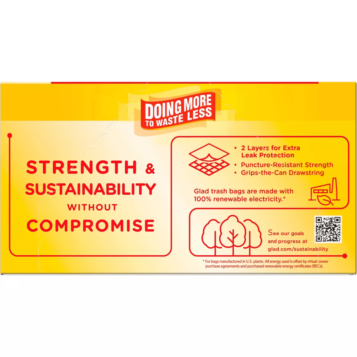 Glad Trash Bags - Apple Cinnamon - 13Gal/50Ct - Image 14