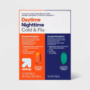 Day/Night Multi -Symptom Cold & Flu Relief Combo Pack Softgels 48Ct - Up&Upâ„¢