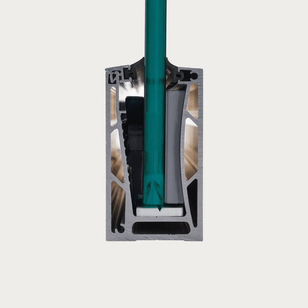 Rana 10 Ft. White Aluminum Base Rail - Image 9