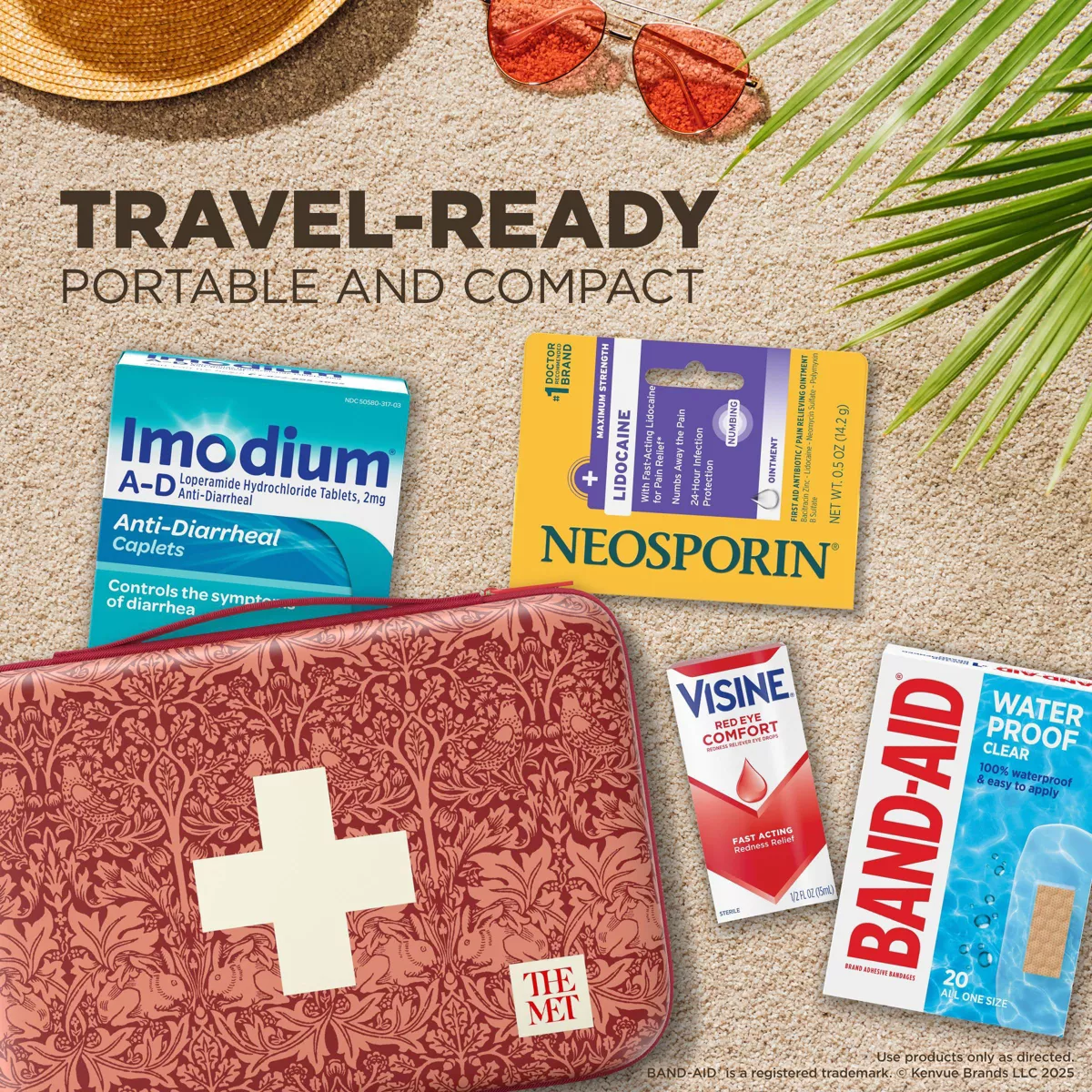 Band-Aid Build Your Own First-Aid Kit Red Bag - Image 6