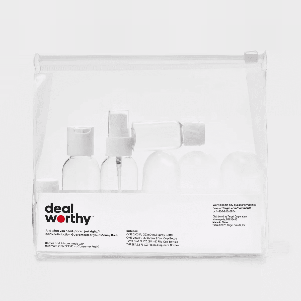 TSA Travel Container Set - 7Ct - Dealworthy™ - Image 3