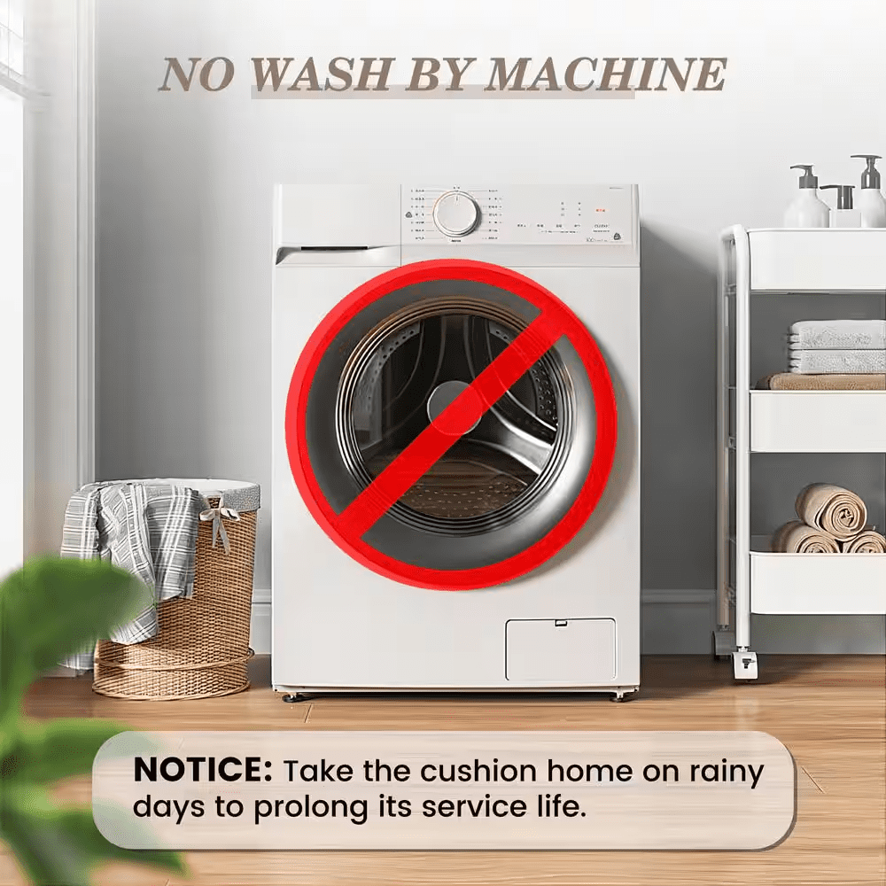 20.9 In. X 71.8 In. Outdoor Chaise Lounge Cushion in Beige (2-Pack) - Image 7