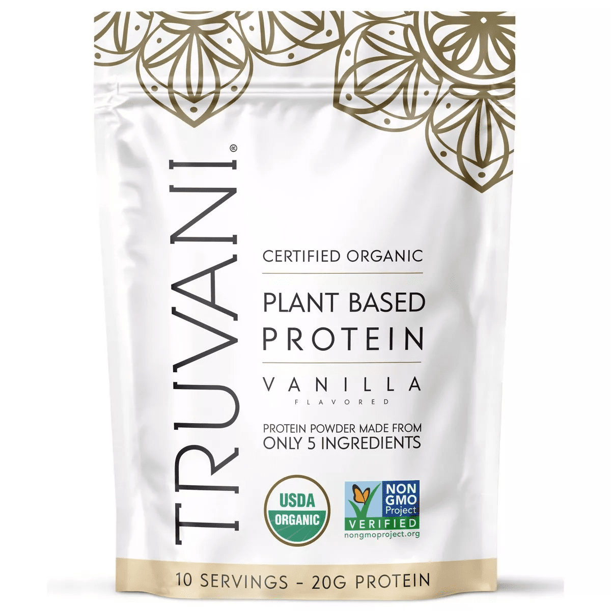 Truvani Organic Plant Based Vegan Protein Powder - Image 12