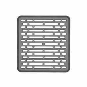 OXO Small Sink Mat: Gray Polypropylene Kitchen Sink Protector & Dish Drying Rack, Freestanding, Hand Wash, 12.25" X 11.5"