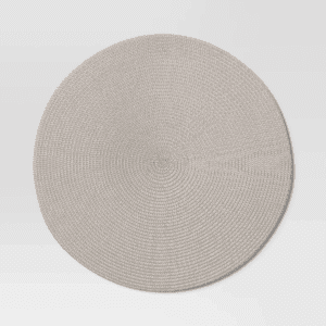 Polyround Charger Placemat - Threshold