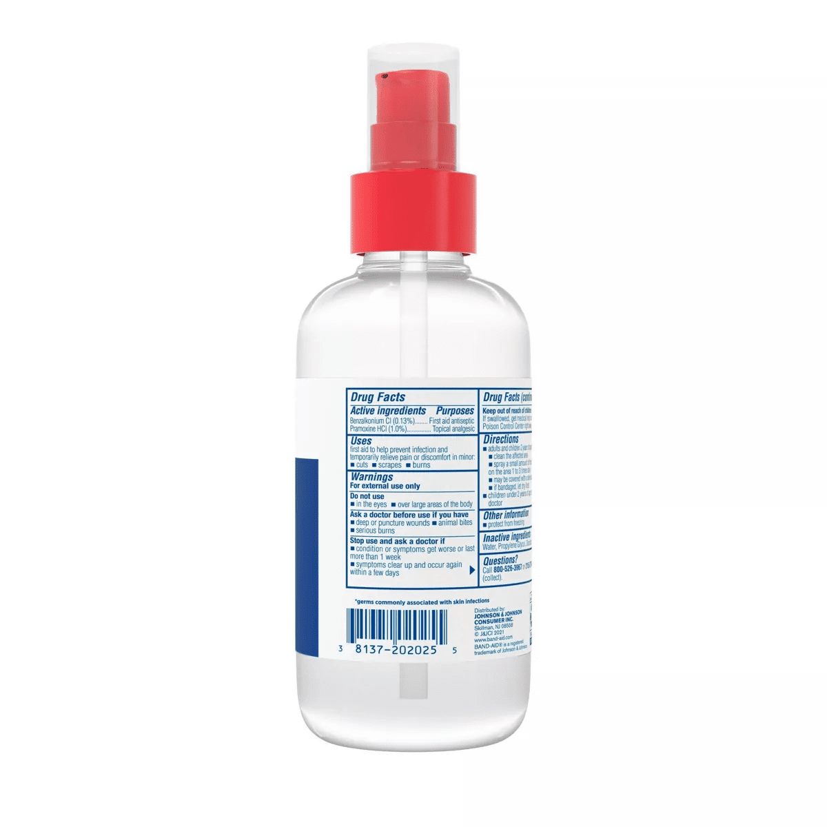 Band-Aid Antiseptic Spray - 8 Fl Oz - Image 7