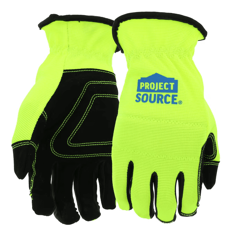 Large Polyester Mechanical Repair Gloves 3 -Pairs - Image 8