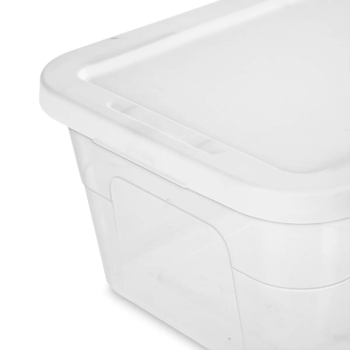 6Qt Clear Storage Box White - Brightroomâ„¢ - Image 8