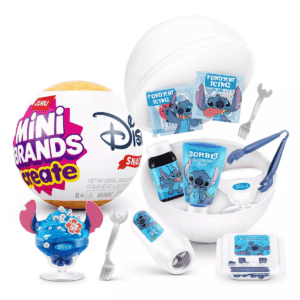 Mini Brands Disney Create Series 1 Capsule: Includes Mini Figure, Plastic Material
