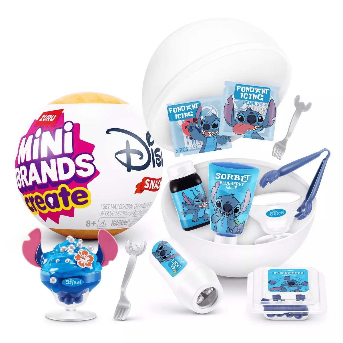 Mini Brands Disney Create Series 1 Capsule: Includes Mini Figure, Plastic Material