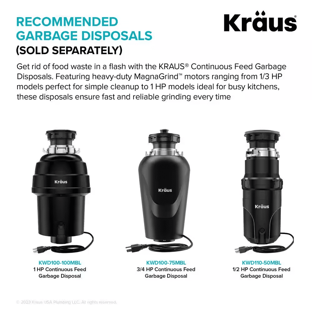 Loften 33 In. Drop-In/Undermount Double Bowl 18 Gauge Stainless Steel Kitchen Workstation Sink with Accessories - Image 14