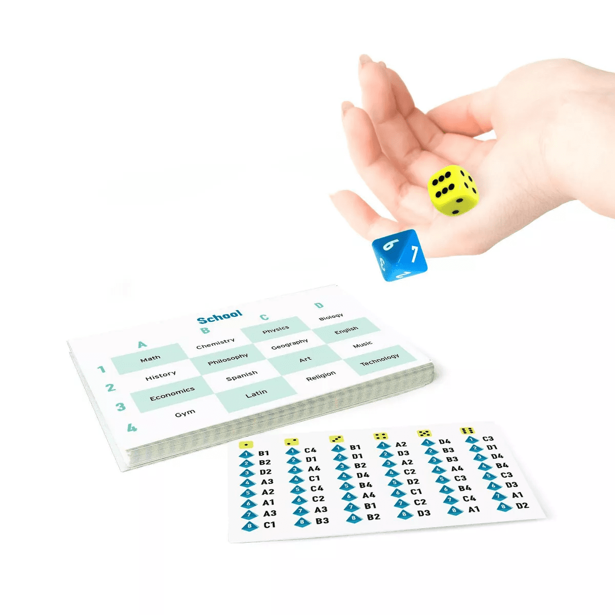 The Chameleon Board Game: Social Skills Party Games for 3-8 Players with Cards, Dice & Instructions by Big Potato - Image 4