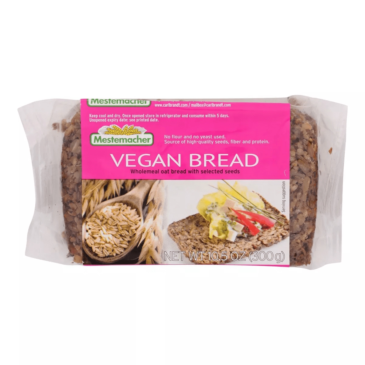 Mestemacher Vegan Bread - Case of 9/10.5 Oz - Image 2