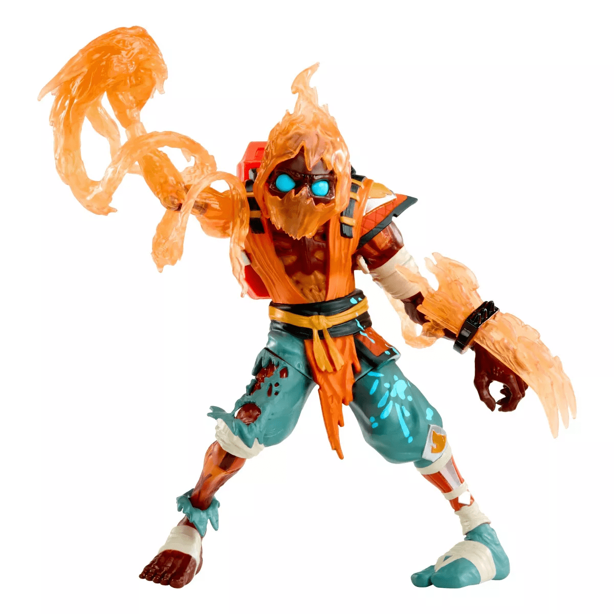 Ninjombie Action Figure - Scorchstrike, Ninja Zombie with Slime, Ages 3+ - Image 2